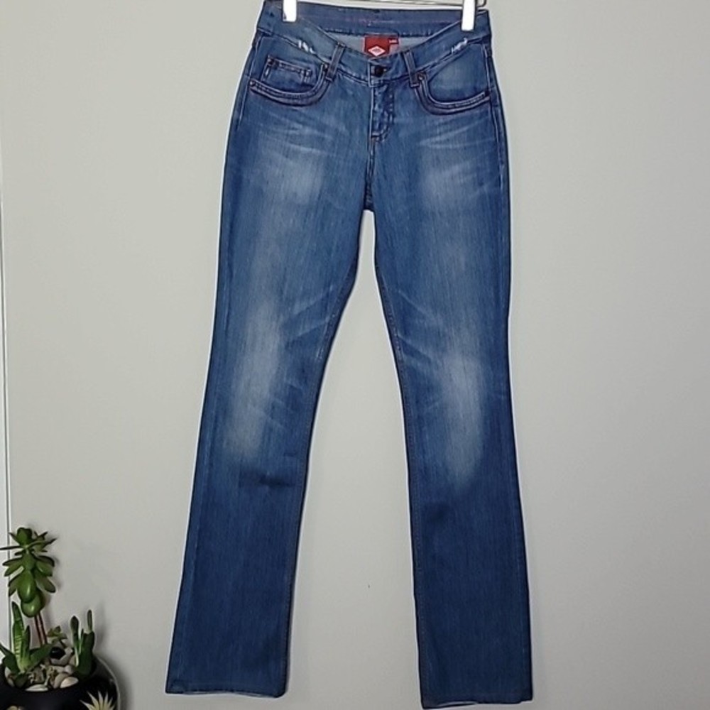 Oilily Mid Rise Bootcut Jean 4 NWT Embroidered Rodeo Western